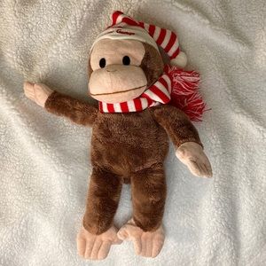 Curious George stuffed animal